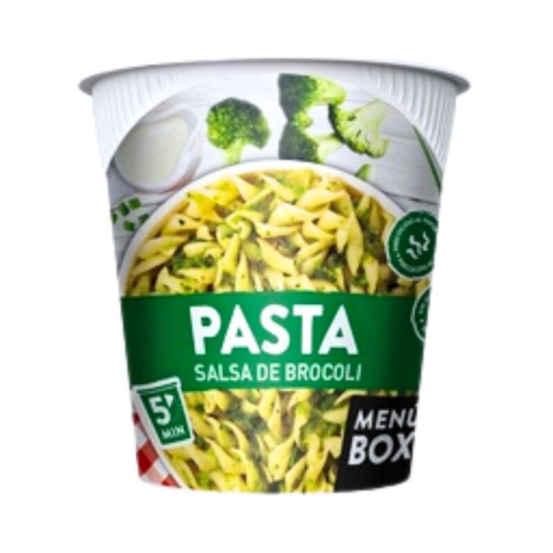 Pasta brócoli Menú Box - 64 g Pasta brócoli Menú Box - 64 g