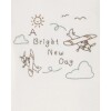 Conjunto Carters 4 piezas Gorro Medias RN a Bright new day Beige