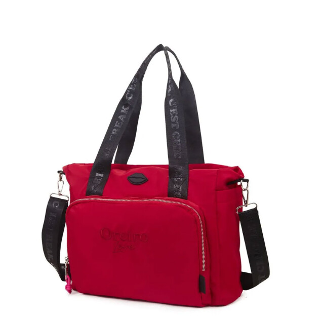 Cartera Las Oreiro Oreiro Love Rojo