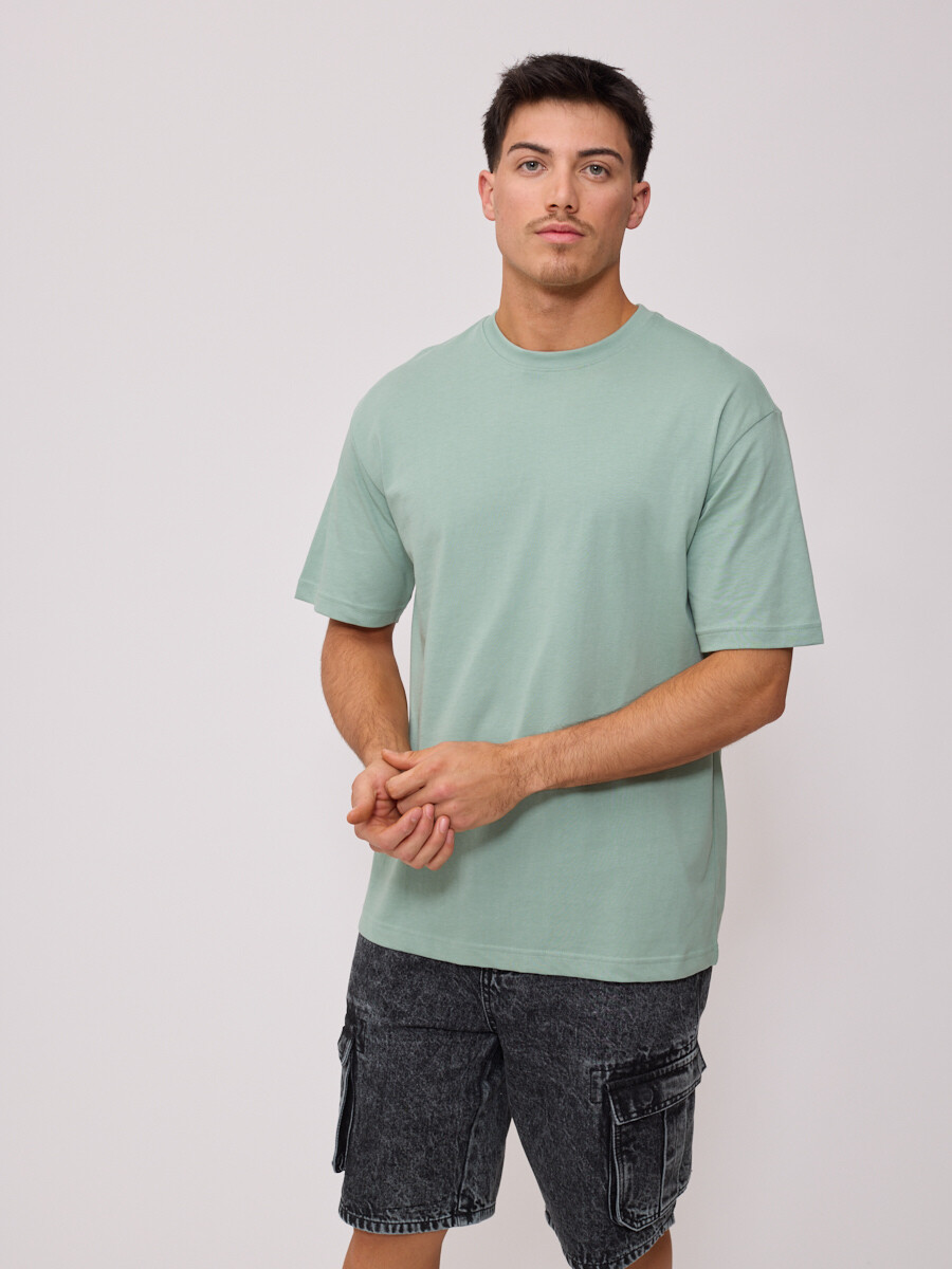 T-SHIRT LUKINA RUSTY - Verde Agua 