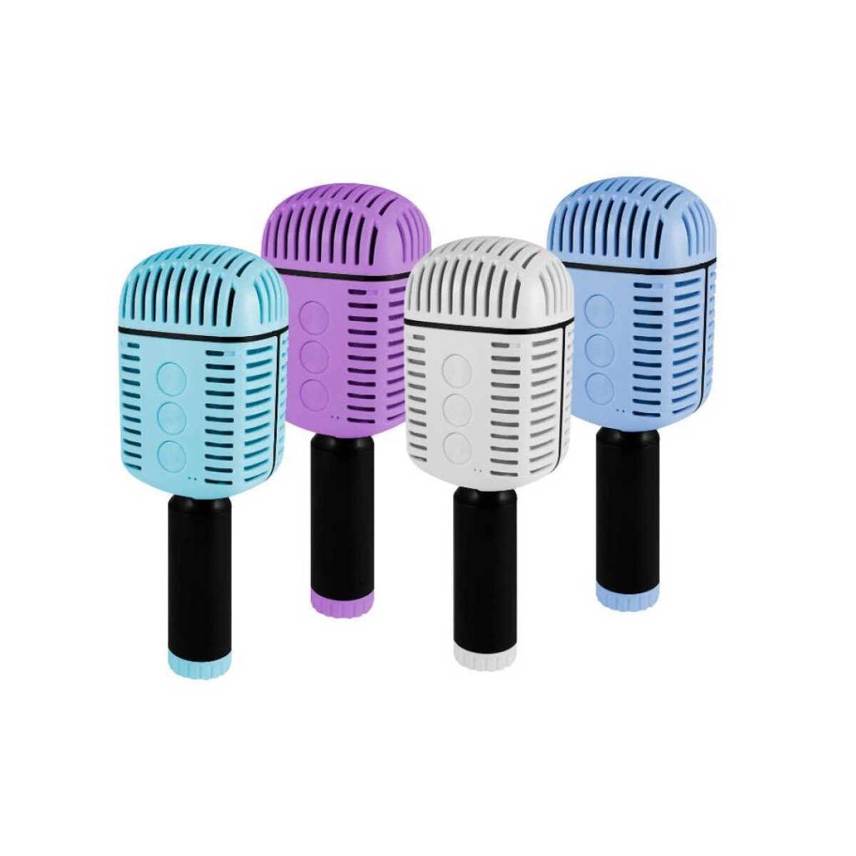 Micrófono Retro Inalámbrico Para Karaoke Con Altavoz 