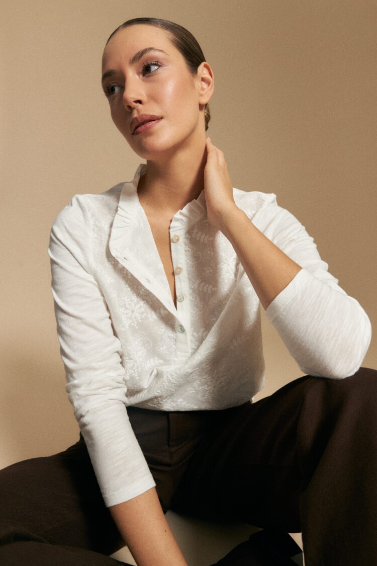 BLUSA CLARISA Blanco