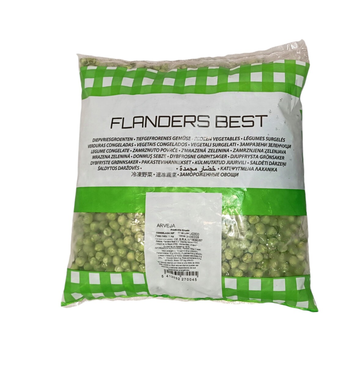 Arvejas Flanders 1Kg 