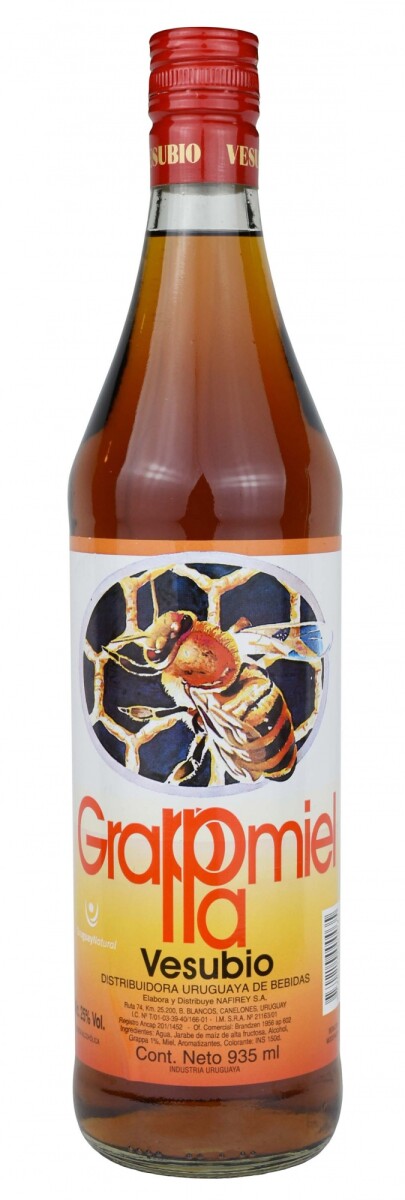 BEBIDA GRAPPAMIEL VESUBIO BOT. 1 L 