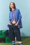 PREVENTA Camisa wavy yorugua azul