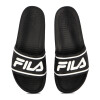 Fila Sleek Slide St Blk/wht/blk Negro-blanco