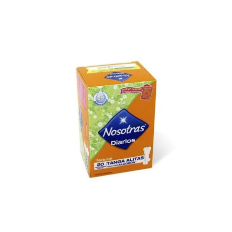 PROTECTOR DIARIO FEMENINO NOSOTRAS TANGA 20 UNIDADES PROTECTOR DIARIO FEMENINO NOSOTRAS TANGA 20 UNIDADES