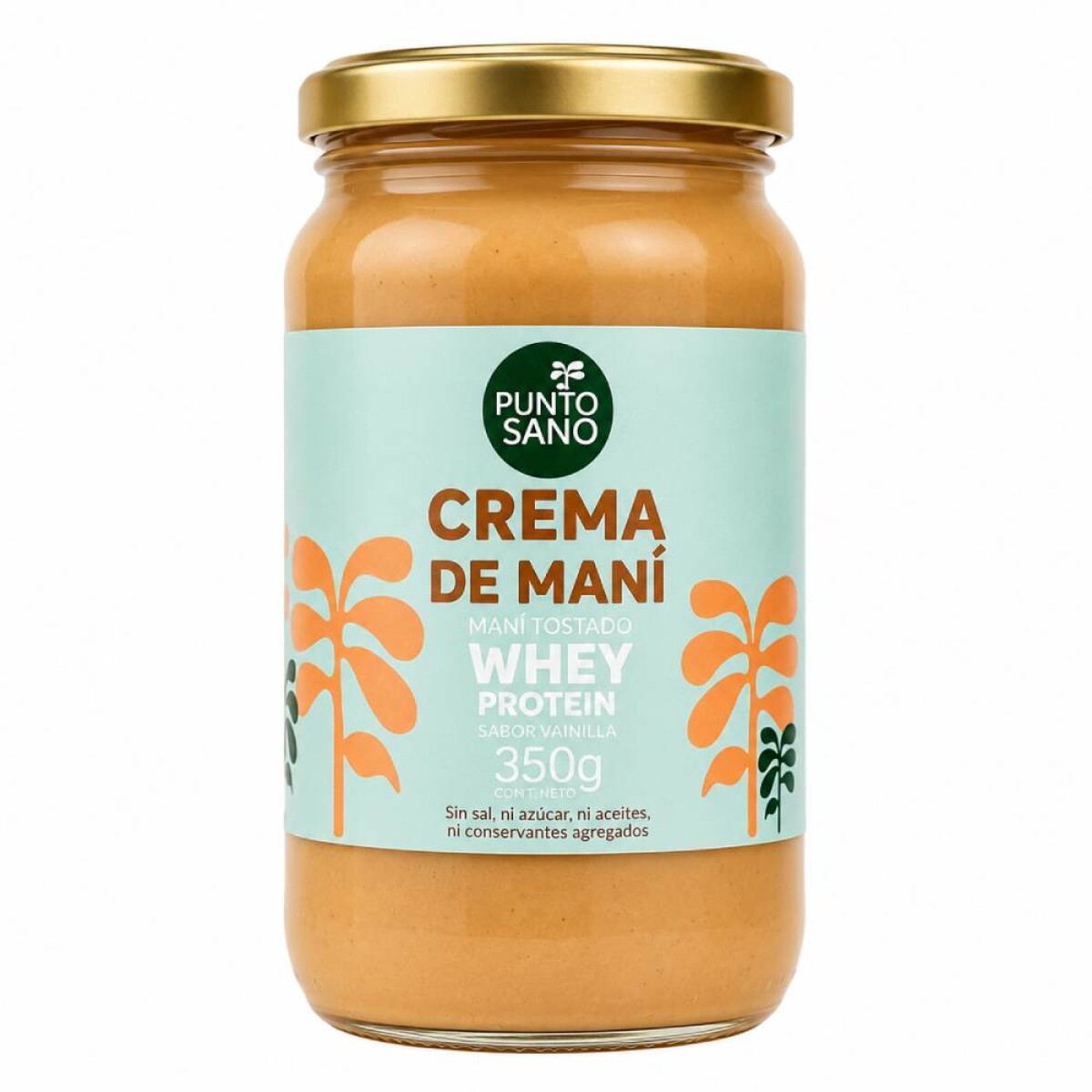 Mantequilla de Mení Punto Sano Whey Protein 350g 