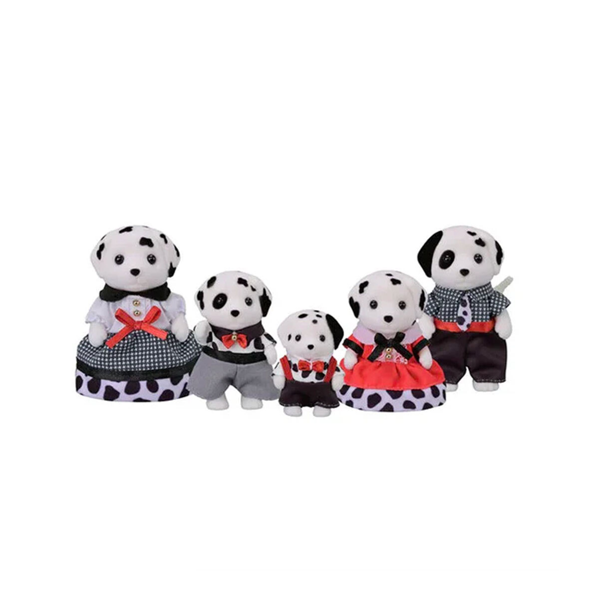 Familia Perros Dálmata Sylvanian Families 