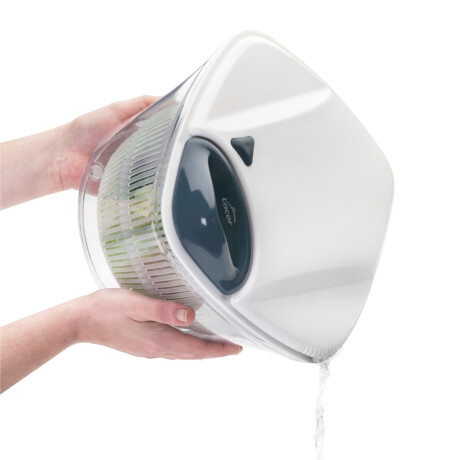 Centrifugadora de Verduras de Acrílico 26 cm 5 Litros White Centrifugadora de Verduras de Acrílico 26 cm 5 Litros White