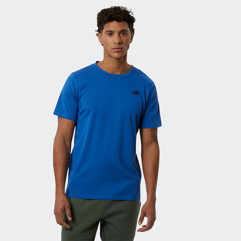 Remera New Balance Heathertech Azul