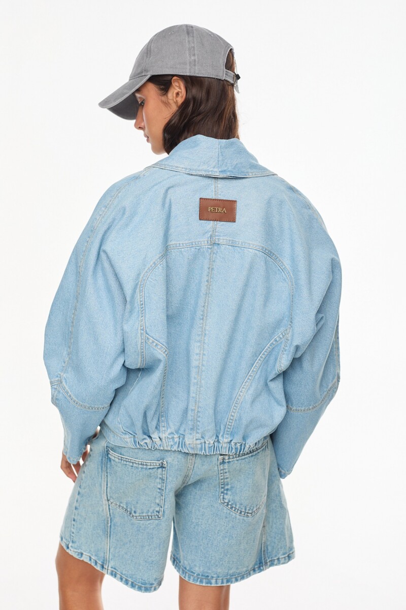 Chaqueta Orilla Celeste Washed