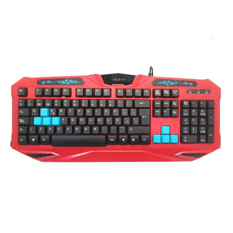 TECLADO GAMER XION GAMER MULTICOLOR XI-KBGAMER3