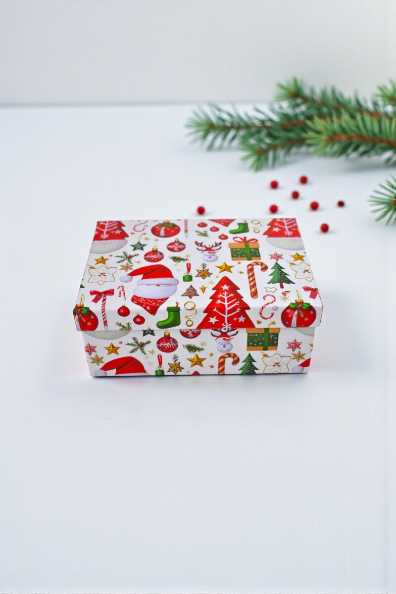 Caja Rigida Navidad 16 x 22,5 x 9,5 - Diseño 1 
