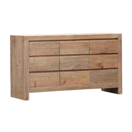 CÓMODA MADERA NATURAL-BEIGE DIXON