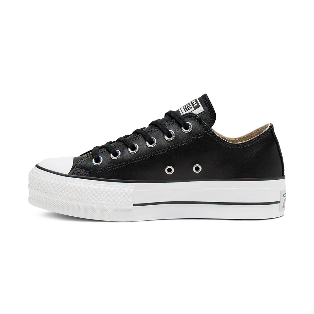 Ct As Platform Leather Ox - Mujer Black