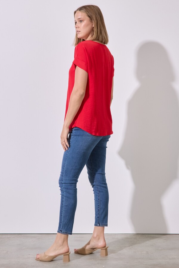 Blusa Solid ROJO