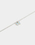 Cadena Corta con Dije Con Mariposas Cadena Corta Con Dije Mariposa - Plateado