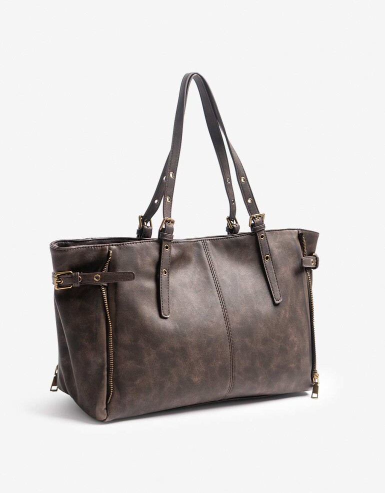 City Cartera City Marrón - Marron Medio