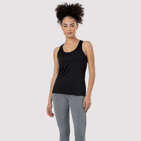 Musculosa Deportiva Graphene Training Para Mujer Negro