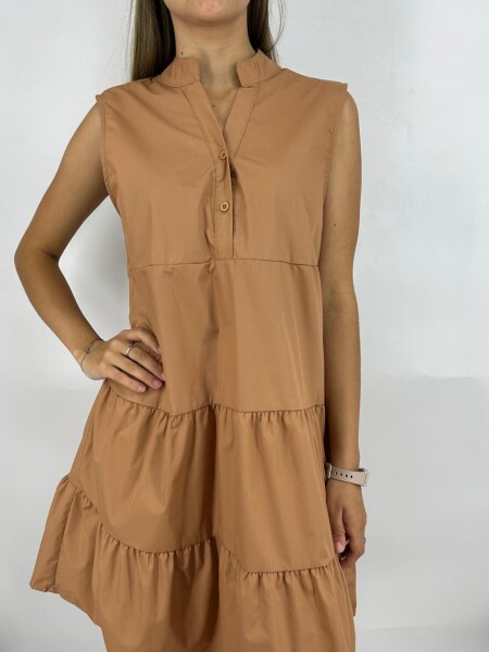 VESTIDO WANNA 2415 BEIGE