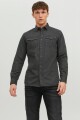 Camisa Sheridan Denim Clásica Black Denim