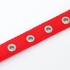 Collar Ajustable Reforzado Hebilla Nylon Perro Gato Mediano Variante Color Rojo