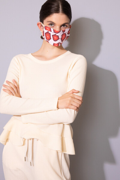 LOVE MASK BIG LIPS Rosa