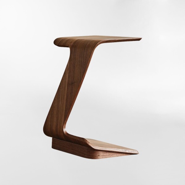 MESA AUXILIAR ZIGZAG Nogal - UNICO