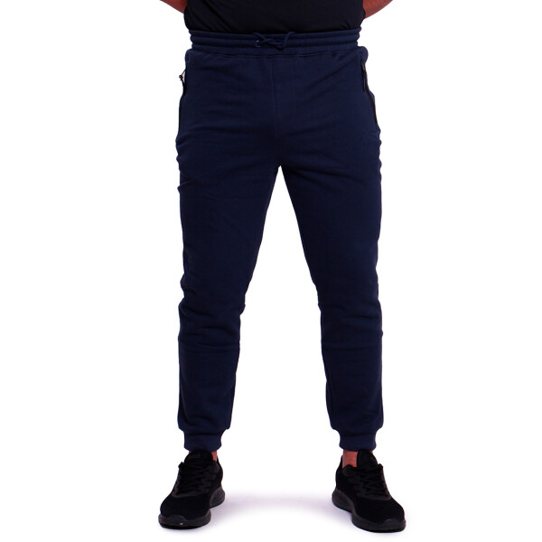 Pantalón Diadora Hombre Con Felpa Marino