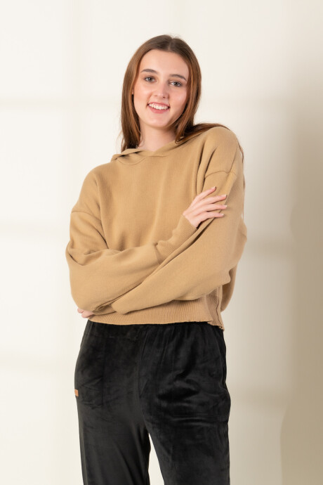 SWEATER VISBY CAMEL