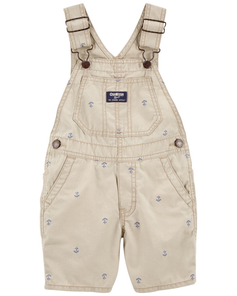 Enterito corto de algodón diseño anclas 