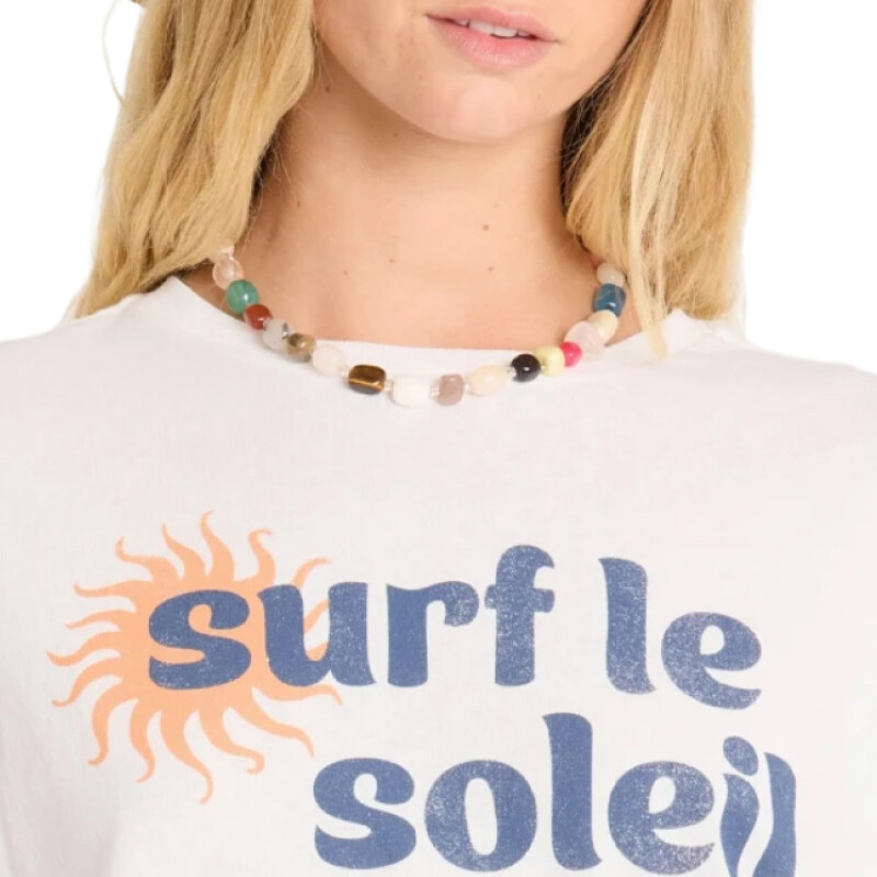Remera Billabong Surf Le Soleil - Blanco Remera Billabong Surf Le Soleil - Blanco