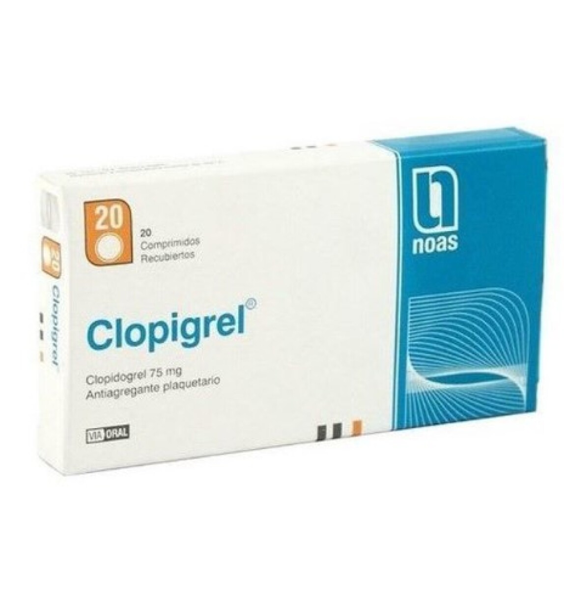 Clopigrel 20 Comprimidos 
