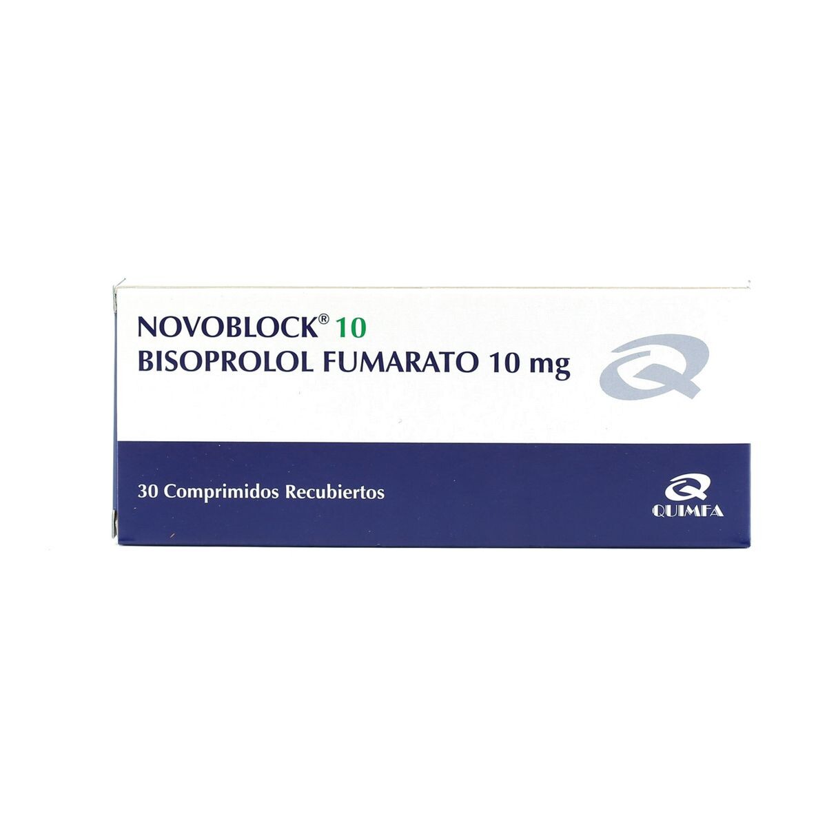 NOVOBLOCK 10 MG. CJ X 30 COMP. 
