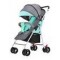 Coche De Paseo Para Bebe 4 Ruedas Chasis Blanco Verde