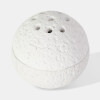 QUEMADOR BLANCO P/INCIENSO 3Pzas 8.5X7.5CM Unica
