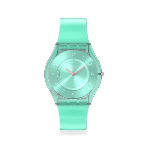 Reloj Swatch Pastelicious Teal SS08L100 de silicona Verde