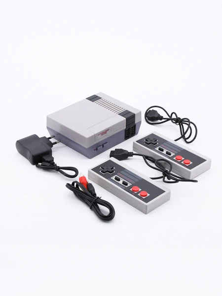CONSOLA JUEGOS MINI RETRO GRIS