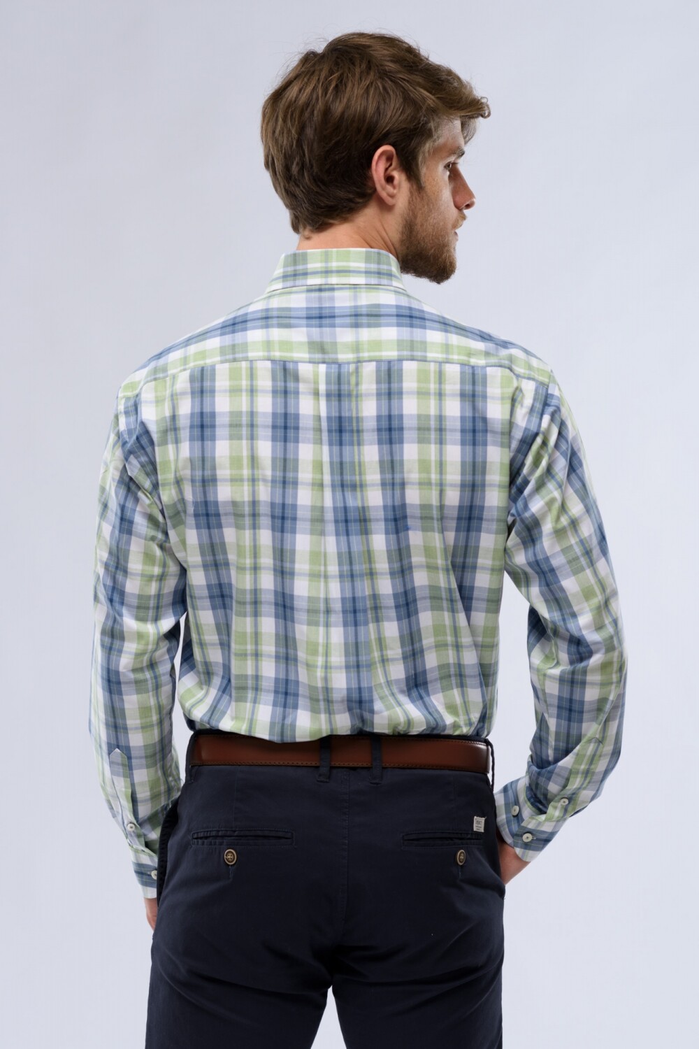 CAMISA CUADROS Verde