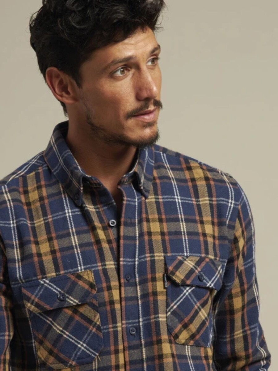 Camisa a Cuadros Polanco - Azul 