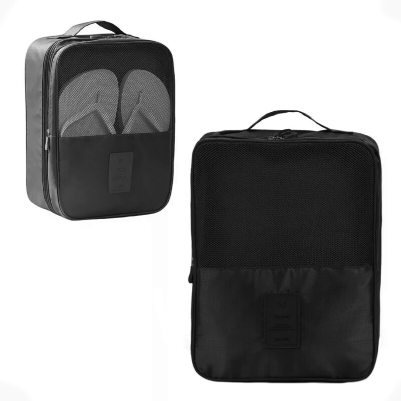 Neceser de Viaje para Zapatos Negro