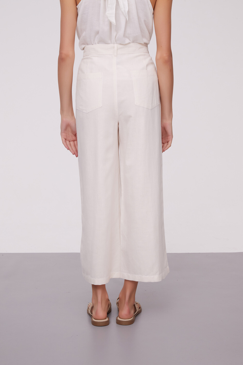 Pantalon Xanthi Marfil / Off White