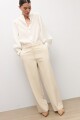 Pantalón sastrero beige claro