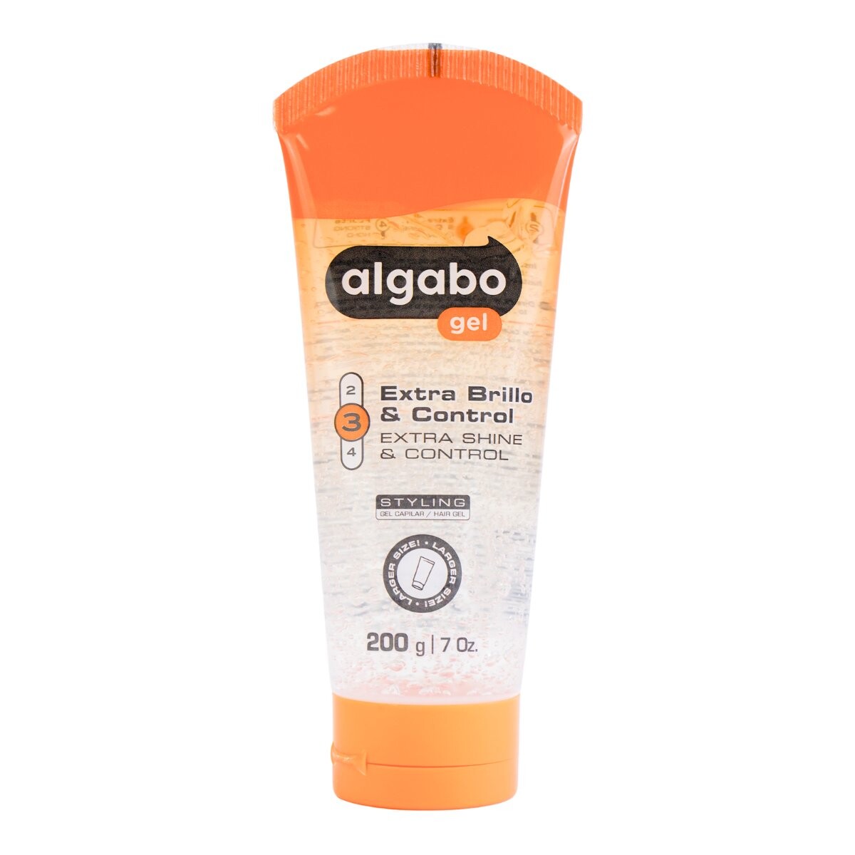 FIJADOR GEL ALGABO EXTRA BRILLO 200 GRS 
