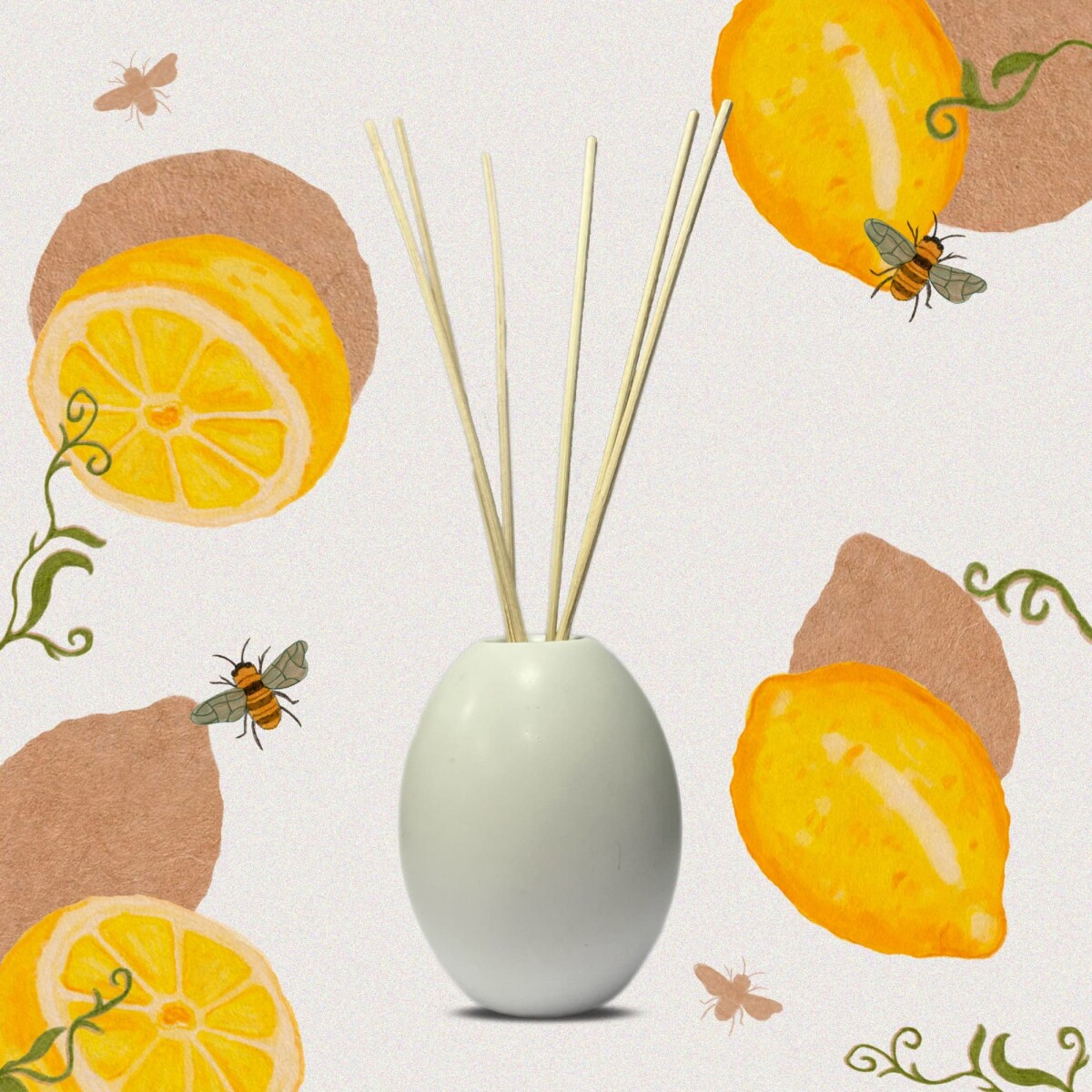 Difusor aromatizador de ambientes 100ml - Limón 