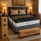 Sommier 2 plazas HAMPTONS Hybrid Iridium Gris