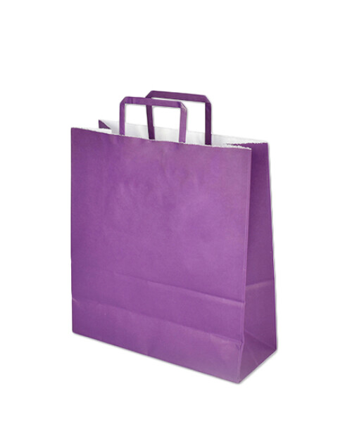 Bolsa lisa acuario 30x12x32 cm PURPLE