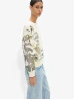 Sudadera Estampada 100% Algodón verde