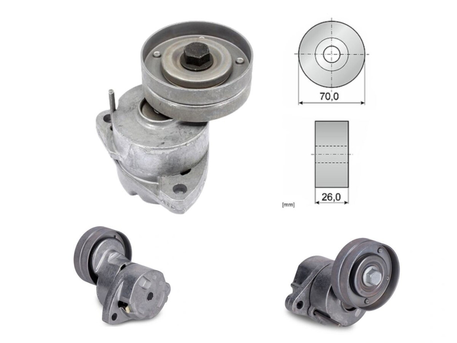 Tensor Correa De Accesorios 